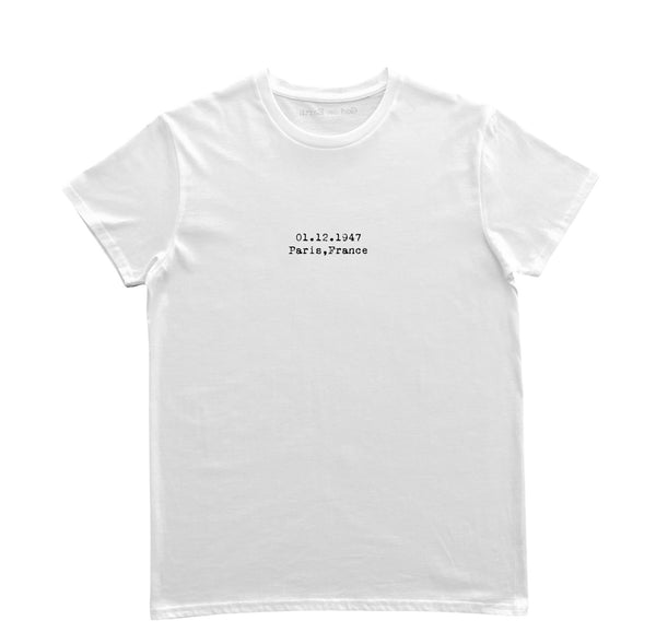 Alain Bashung Birthdate T-shirt