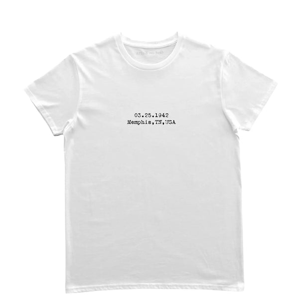 Aretha Francklin Birthdate T-shirt