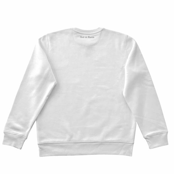 GOE Logo White Sweatshirt