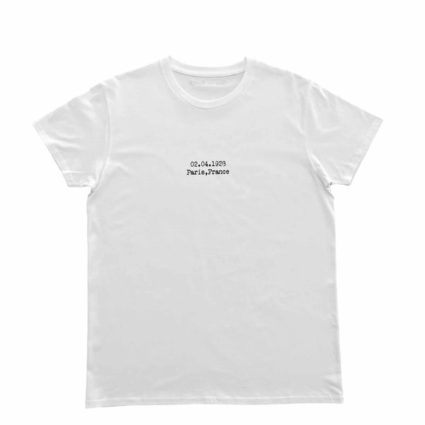 Serge Gainsbourg Birthdate T-shirt